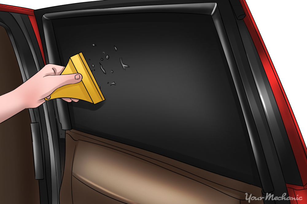 How to Tint a Car Window YourMechanic Advice