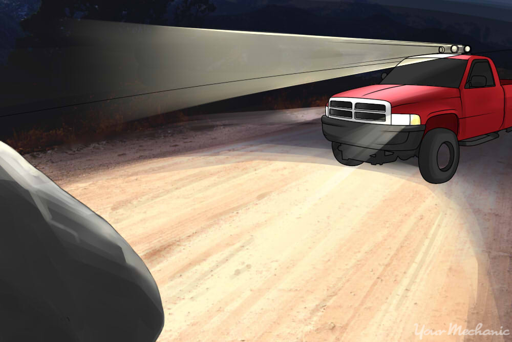 how to install offroad lights on your vehicle yourmechanic advicetruck with off road lights for long distance