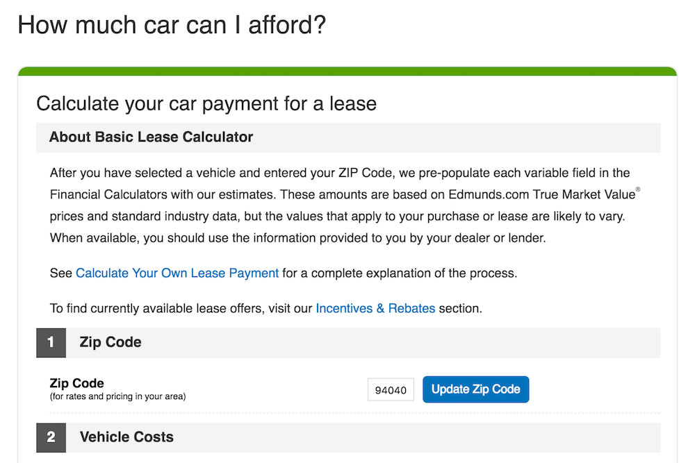 lease purchase calculator