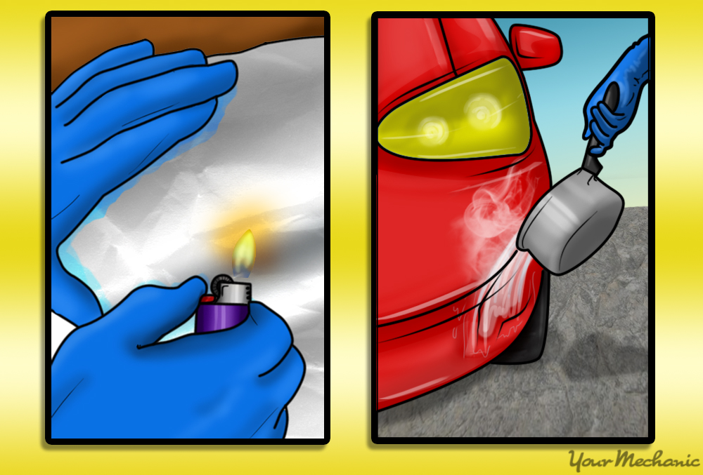 Paint Precautions When Fixing Dents In A Car Paint Precautions When Fixing Dents In A Car