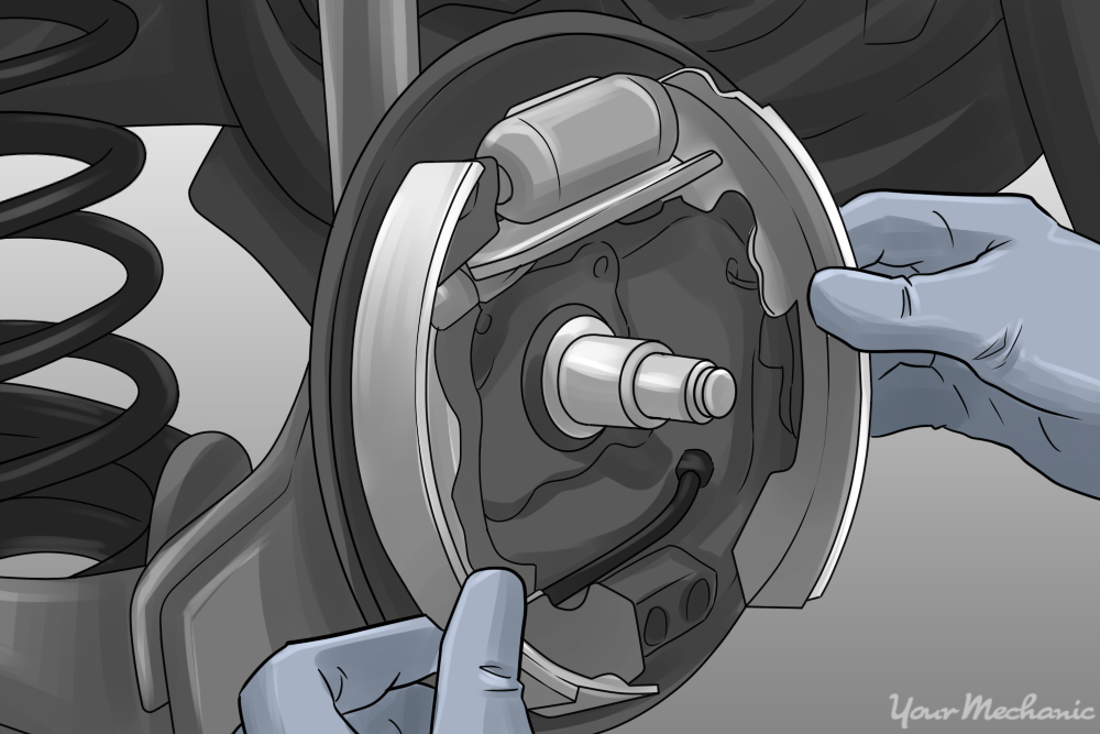 How to Adjust a Parking Brake Shoe YourMechanic Advice