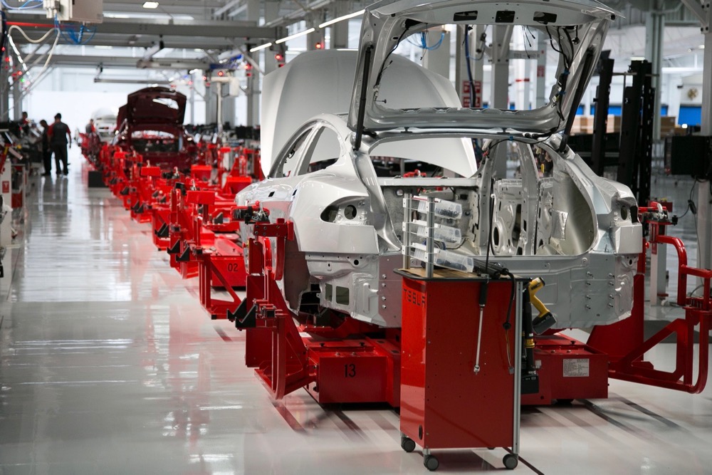 Tesla Automated Manufacturing