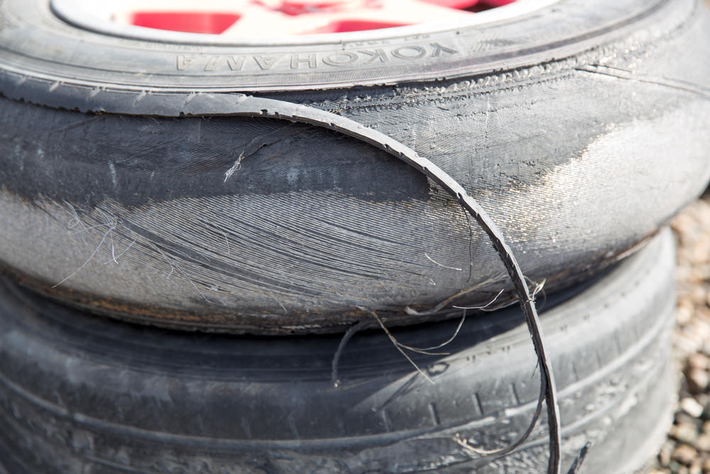 bald worn out tires